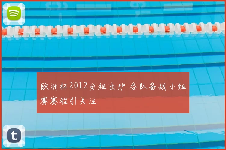 欧洲杯2012分组出炉 各队备战小组赛赛程引关注